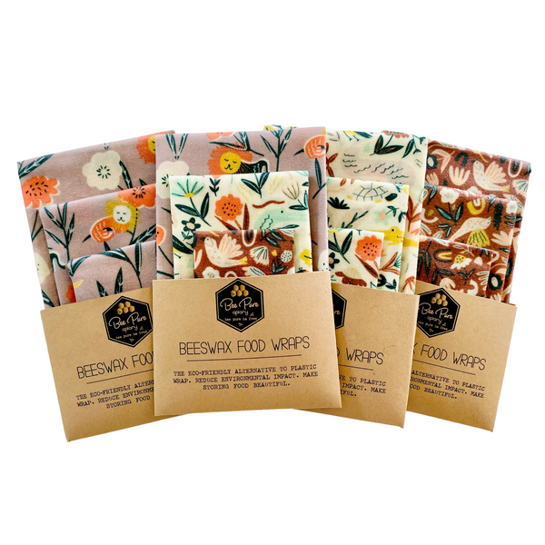 Beeswax Food Wraps - Into The Wild – Bee Pure Apiary
