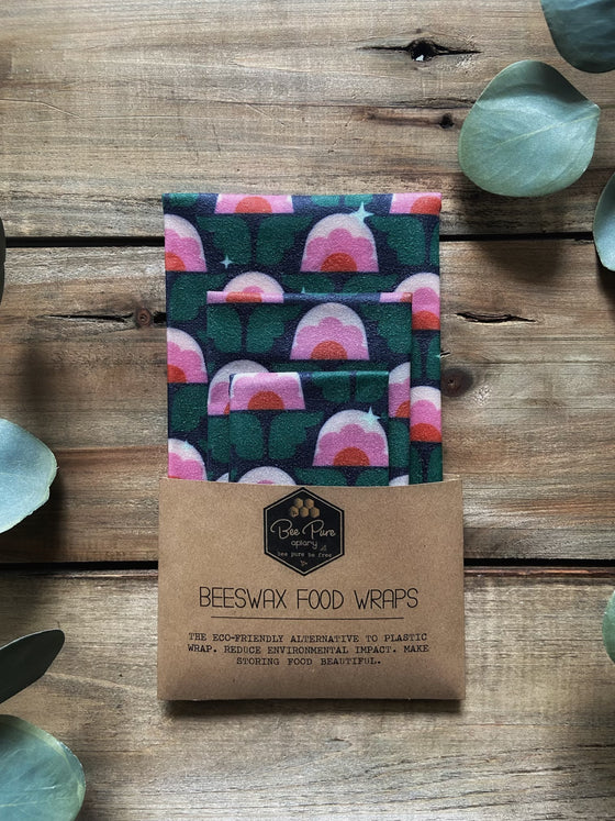 Beeswax Food Wraps - Moon Bloomers