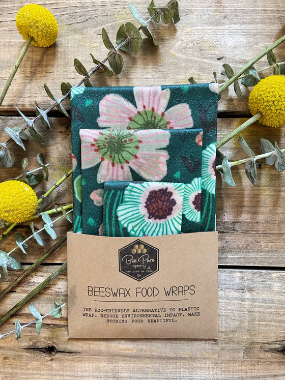 Beeswax Food Wraps - Enchanted Rainforest