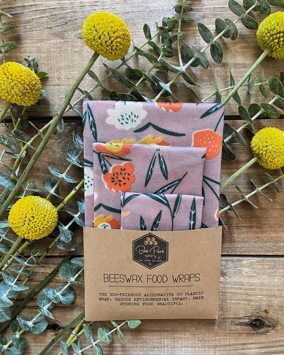 Beeswax Food Wraps - Into The Wild – Bee Pure Apiary