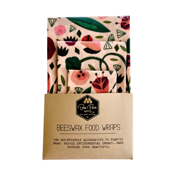 Beeswax Food Wraps - Enchanted Rainforest – Bee Pure Apiary